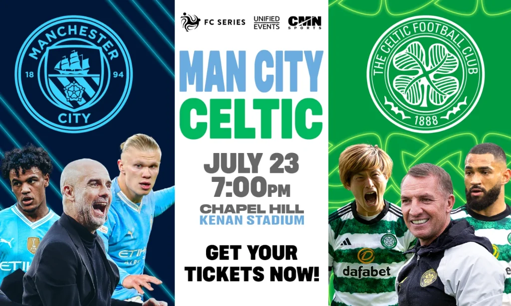 Manchester City vs Celtic - July 2024