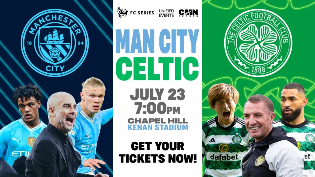 Man City vs Celtic July 23 2024