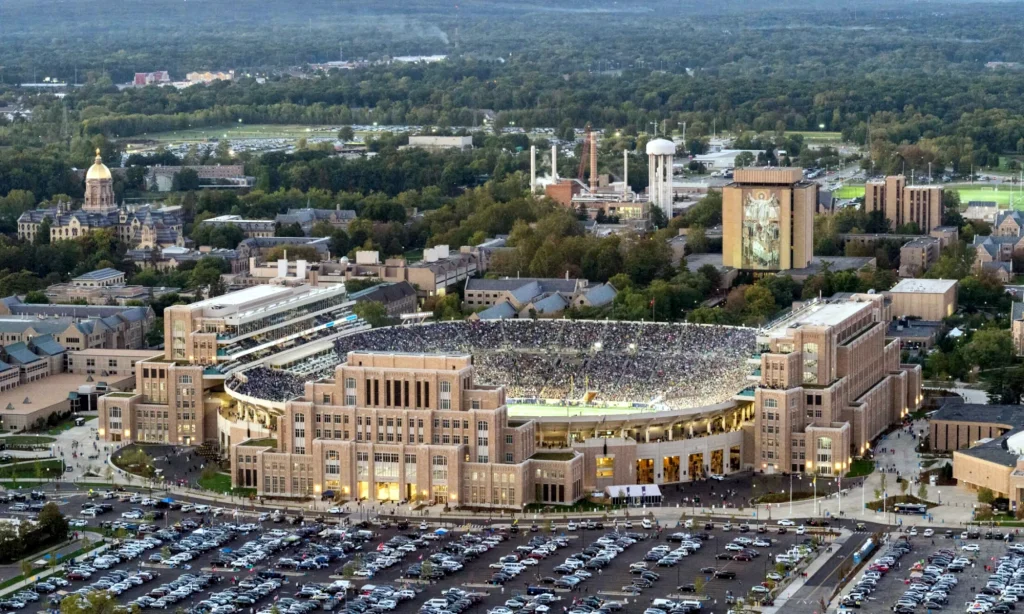 Notre Dame stadium soccer